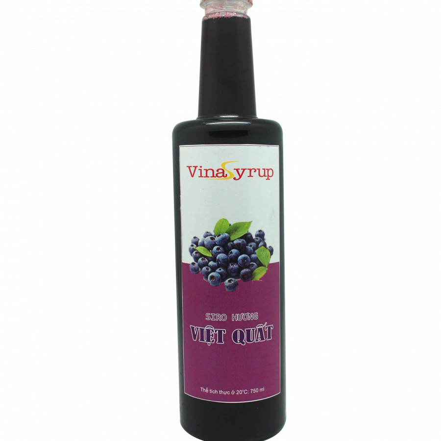 Siro Việt Quất VinaSyrup 750ML