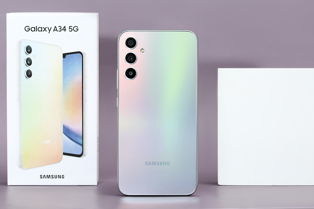 Điện thoại Samsung Galaxy A34 5G (8GB/256GB) - Hàng chính hãng - ĐÃ KÍCH HOẠT BẢO HÀNH ĐIỆN TỬ