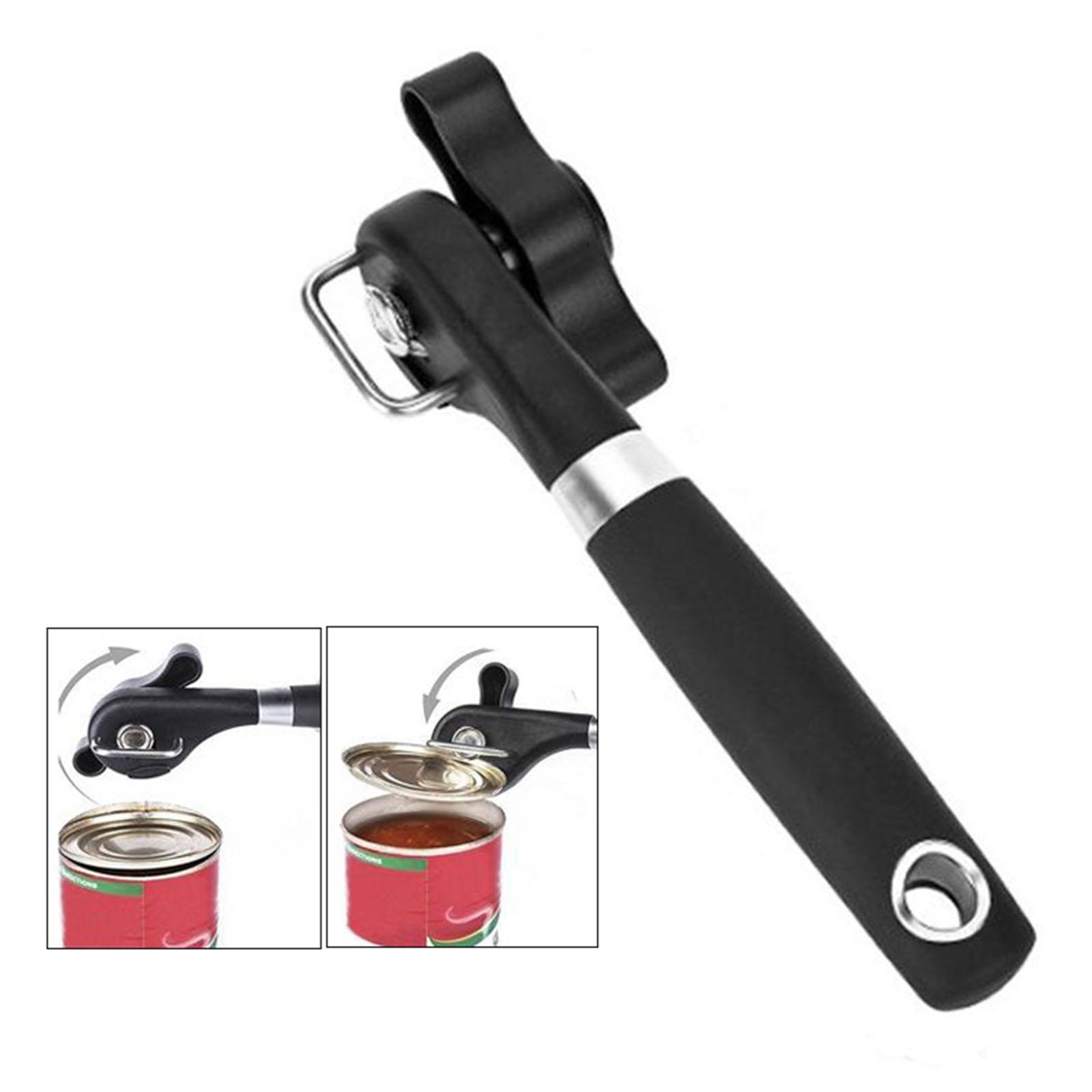 Can Opener Manual Handheld Smooth Edge for Seniors Arthritis QUICK OPENING