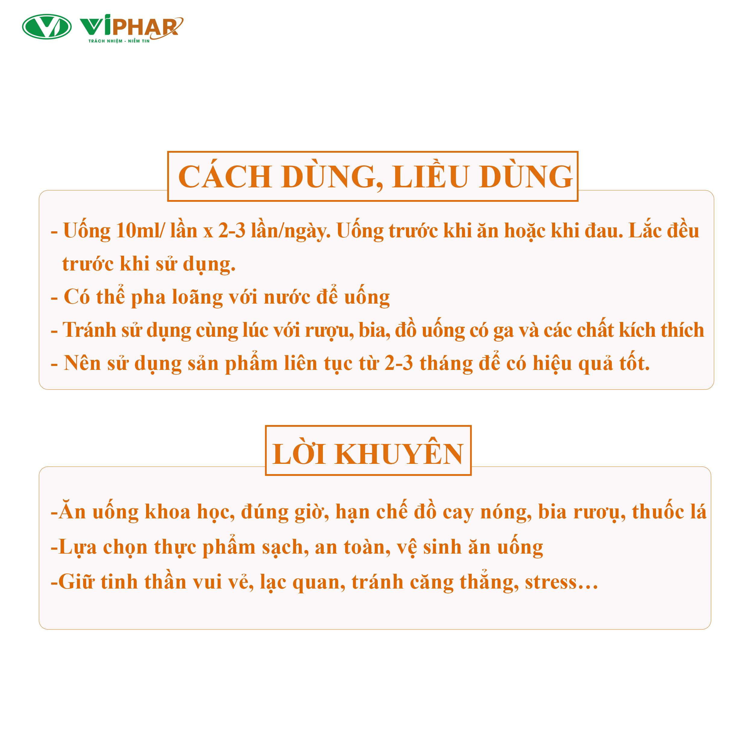 Gói Uống Chống Trào Ngược Dạ Dày Thực Quản, Cắt Cơn Đau, Giảm Viêm Loét Dạ Dày Dùng Được Cho Người Tiểu Đường NANO PLUS V VIPHAR Hộp 20 Gói 10Ml