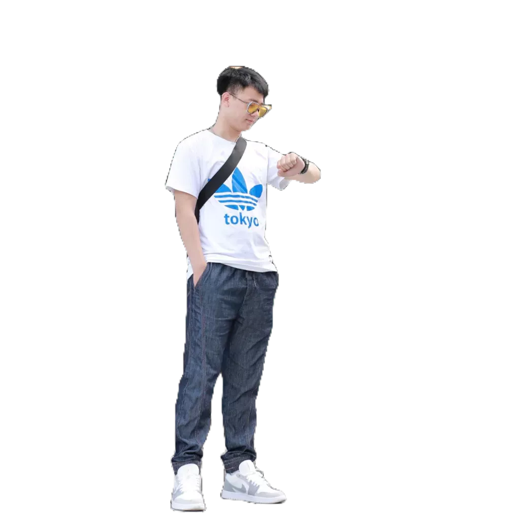 Quần Jogger Cotton Q1_quần jogger nam cạp chun, màu Navy, phong cách thể thao, trẻ trung, | SAMMA JEANS
