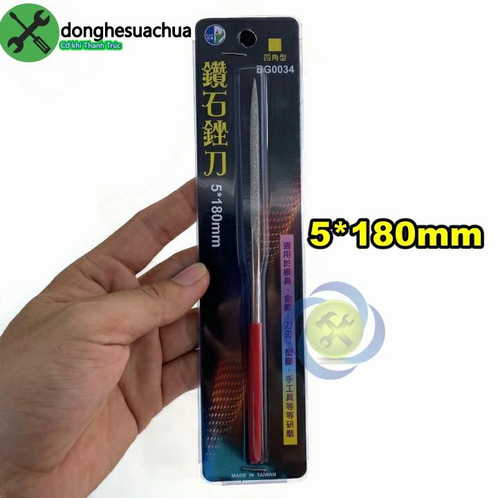 Dũa tứ giác Buddy BG0034 kích thước 5x180mm