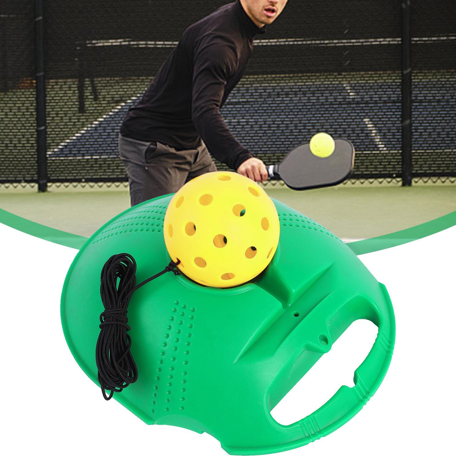 Pickleball Trainer with Ball and String, Pickleball Training Aid, Single Player Pickleball Trainer for Beginners, Kids, Adults Practice