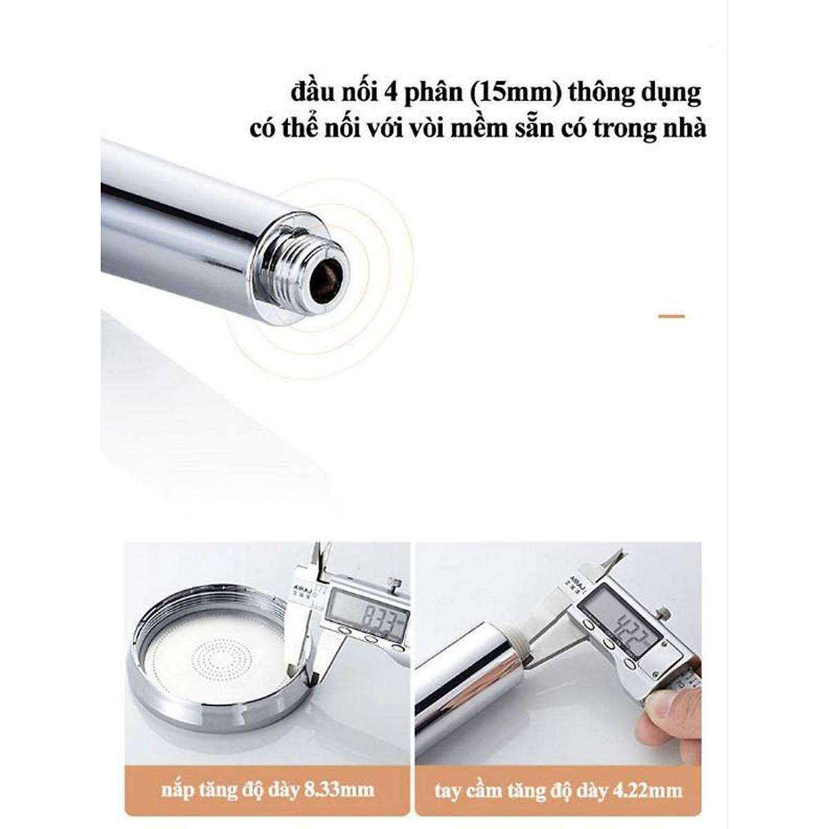 Vòi Sen lọc nước kiêm chế độ tăng áp lực nước thế hệ mới