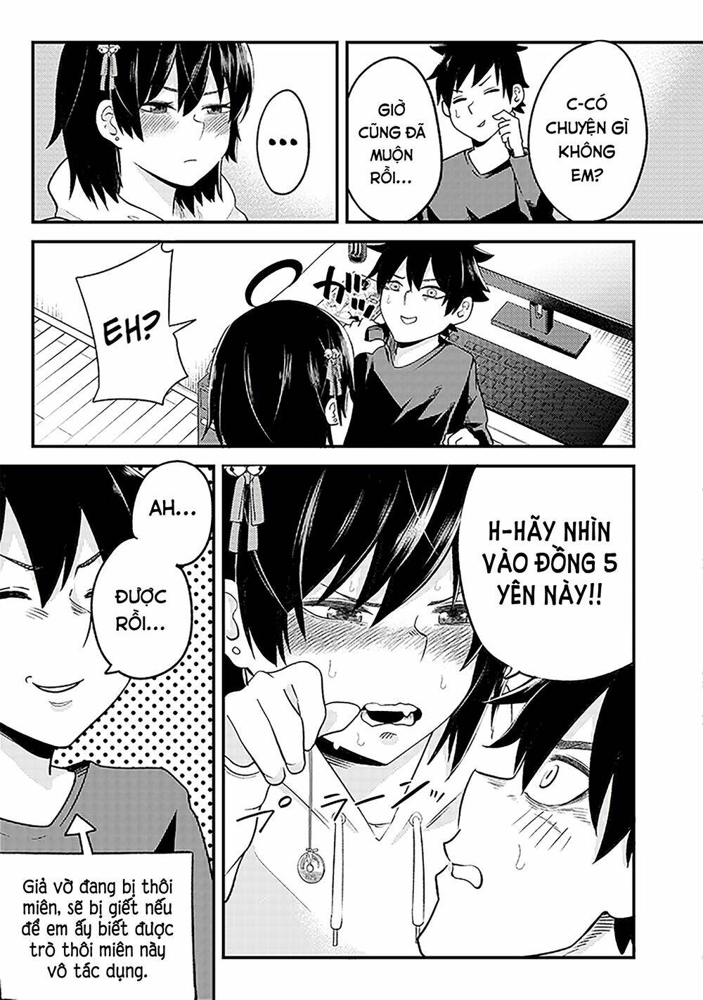 my stepsister who says go die go die to me everyday, tries to hypnotize me to fall for her chapter 3 6