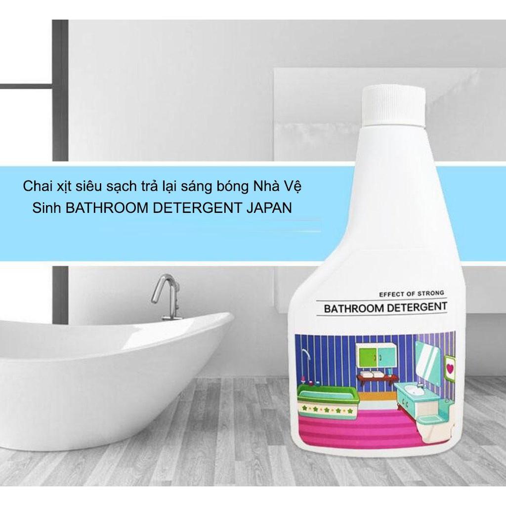 Chai dung dịch dạng xịt vệ sinh vật dụng phòng tắm BATHROOM DETERGENT - AsiaMart
