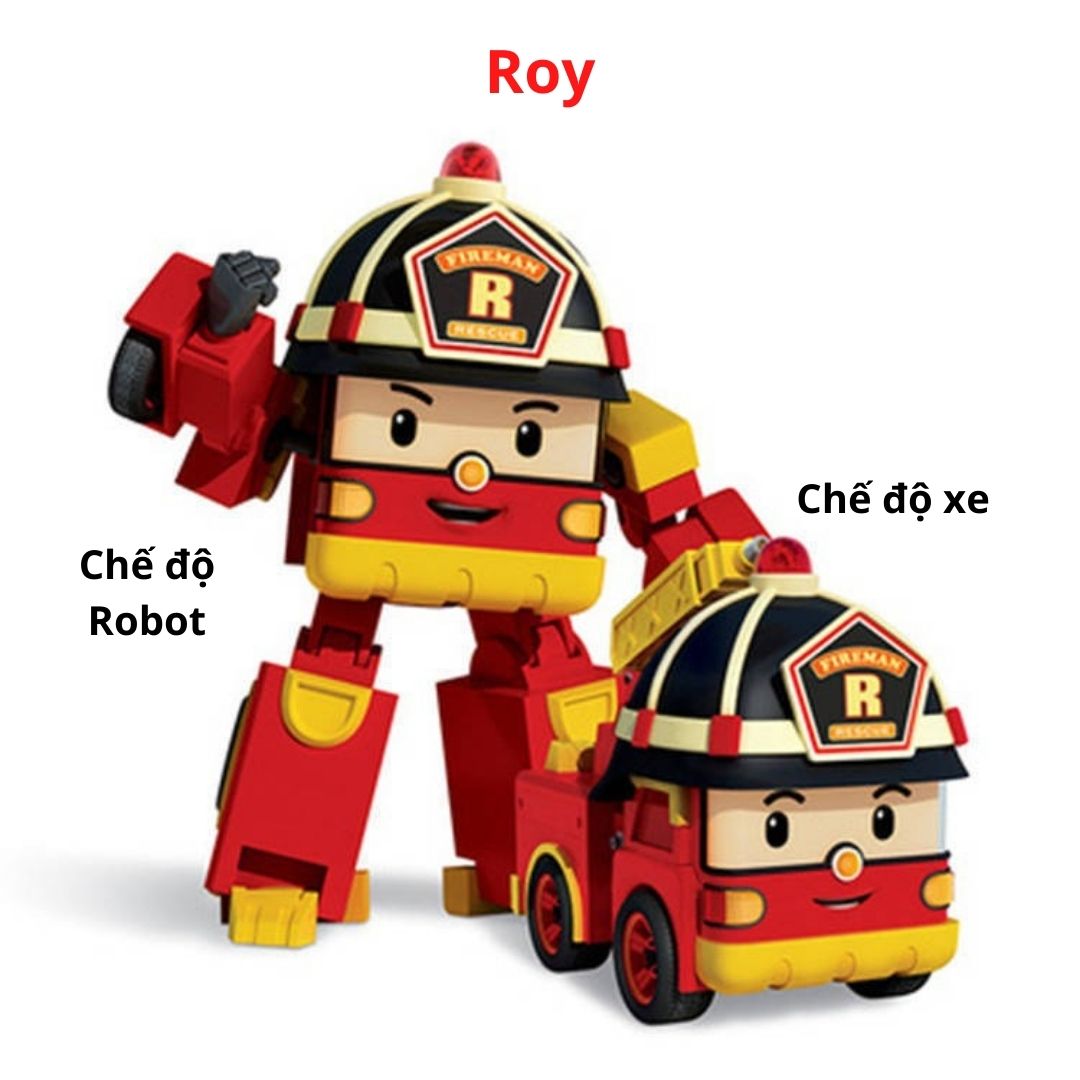 Đồ chơi đội cứu hộ POLI và các bạn biến hình 6 nhân vật hot trend đáng yêu dành cho trẻ em vui chơi