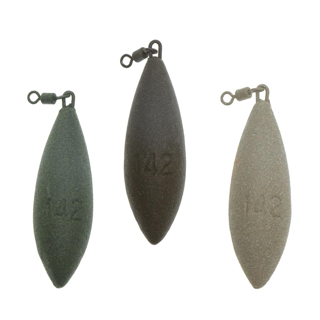 Fishing Weight Lead Sinker Drop Hook Plummet Terminal Tackle Tool Green