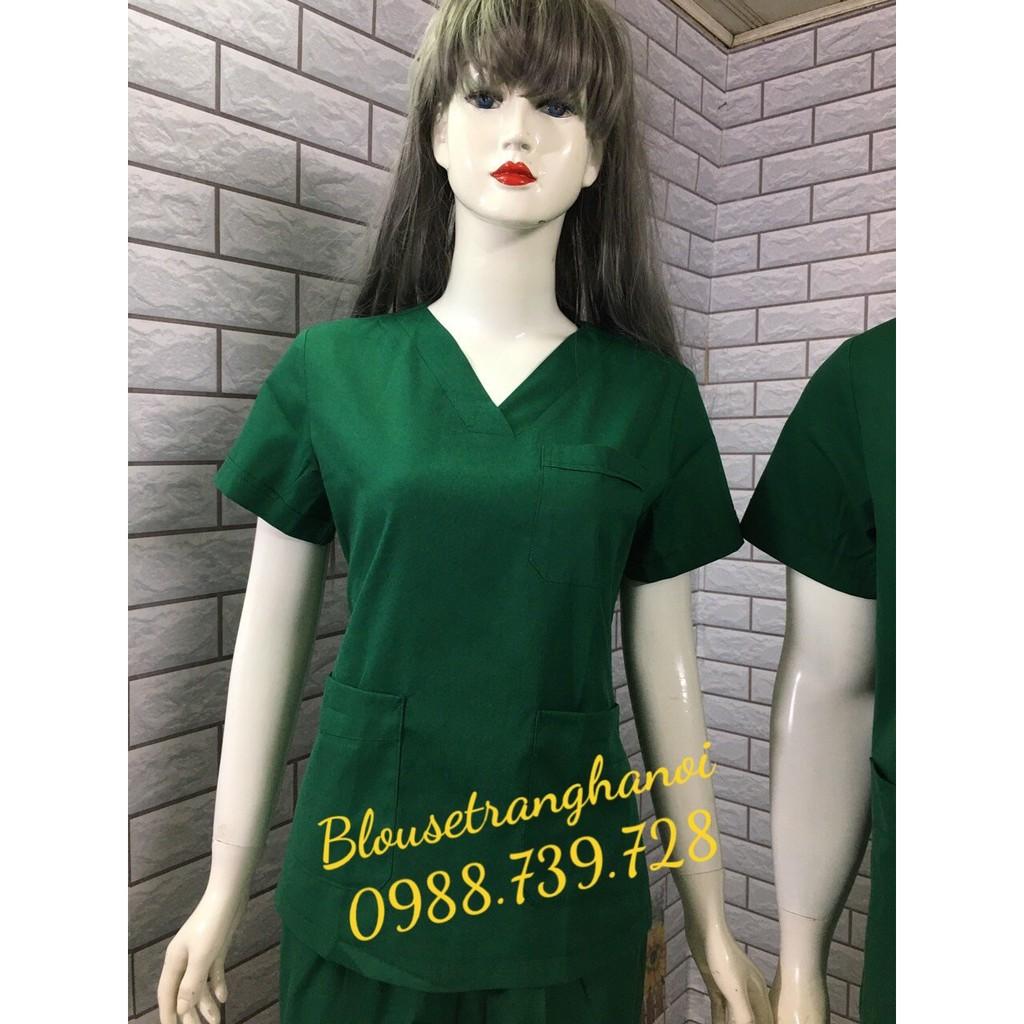 Quần áo phẫu thuật phòng mổ- blouse trắng hà nội