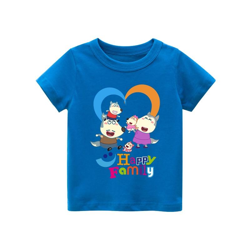 Áo thun trẻ em SÓI BABY 8 màu áo, đầy đủ size có big size, MÀU KHÁC NHẮN TIN SHOP