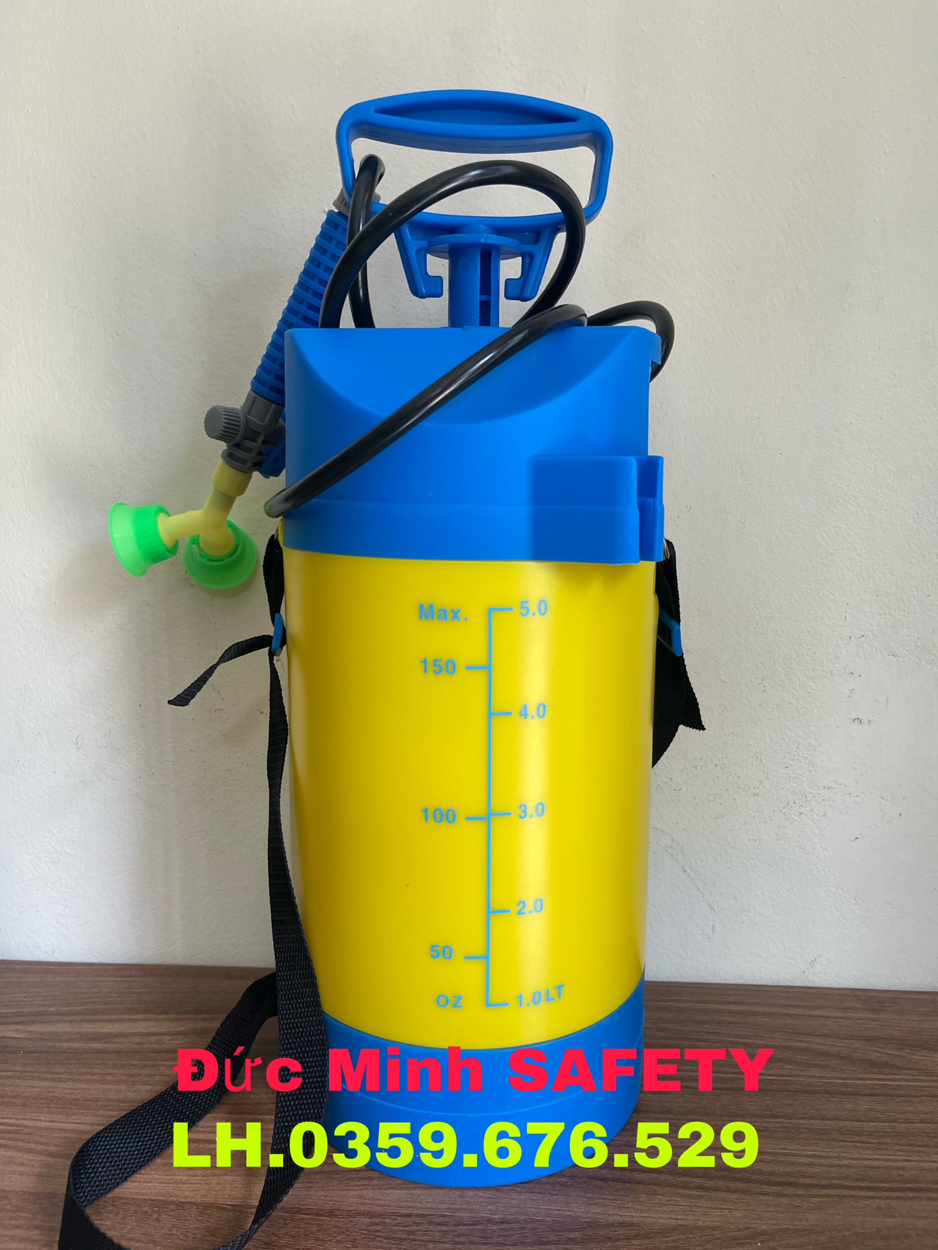 Bình rửa mắt khẩn cấp di động 5 lít,, bồn rửa mắt di động cầm tay