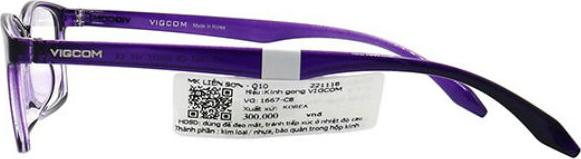 Gọng Kính Unisex Vigcom VG1667