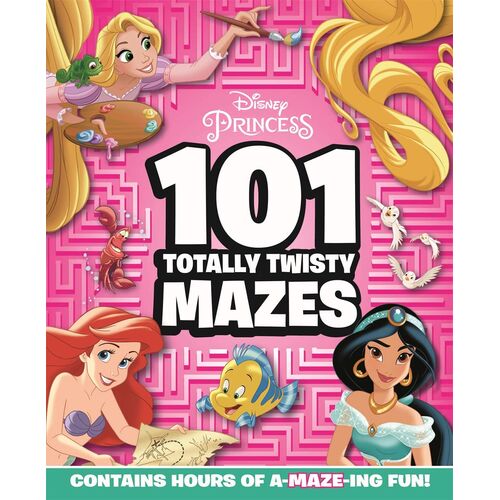 ['disney'] Princess: 101 Totally Twisty Mazes