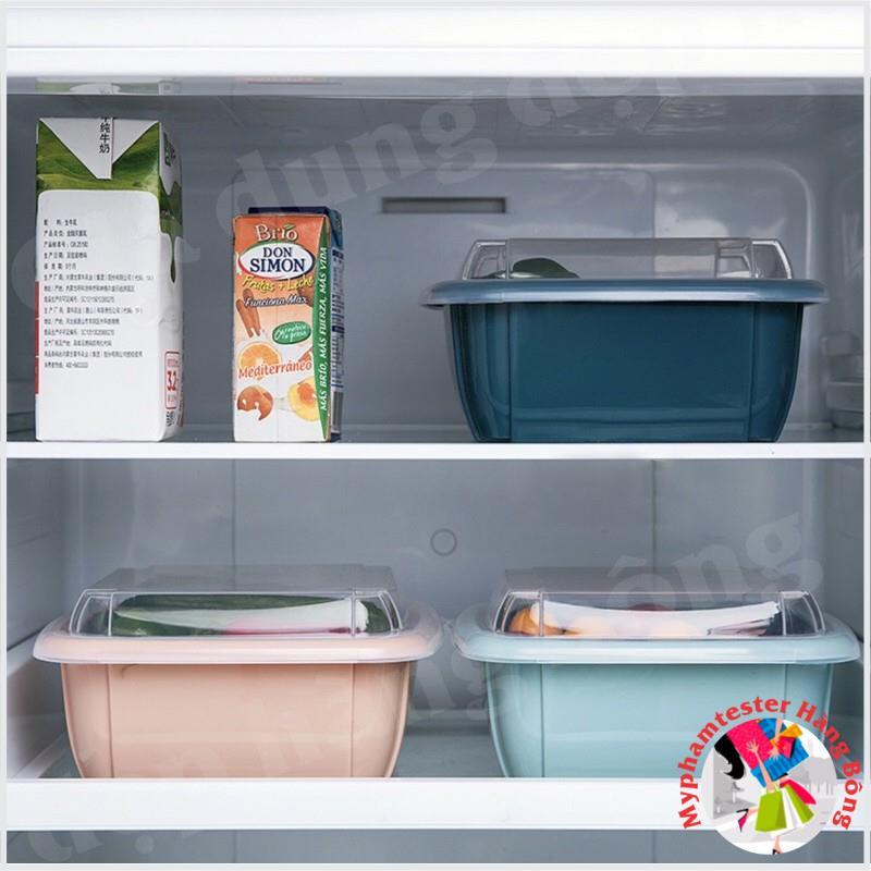 Rổ mini để tủ lạnh, đồ ăn vặt