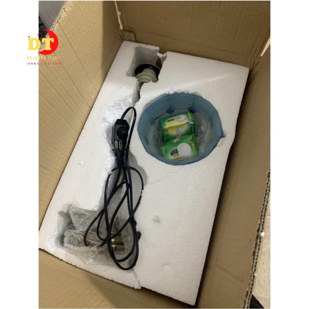 Đèn Bàn Phong Cách Châu Âu Đèn Có Điều Chỉnh Tăng Giảm Ánh Sáng HTLK DBN
