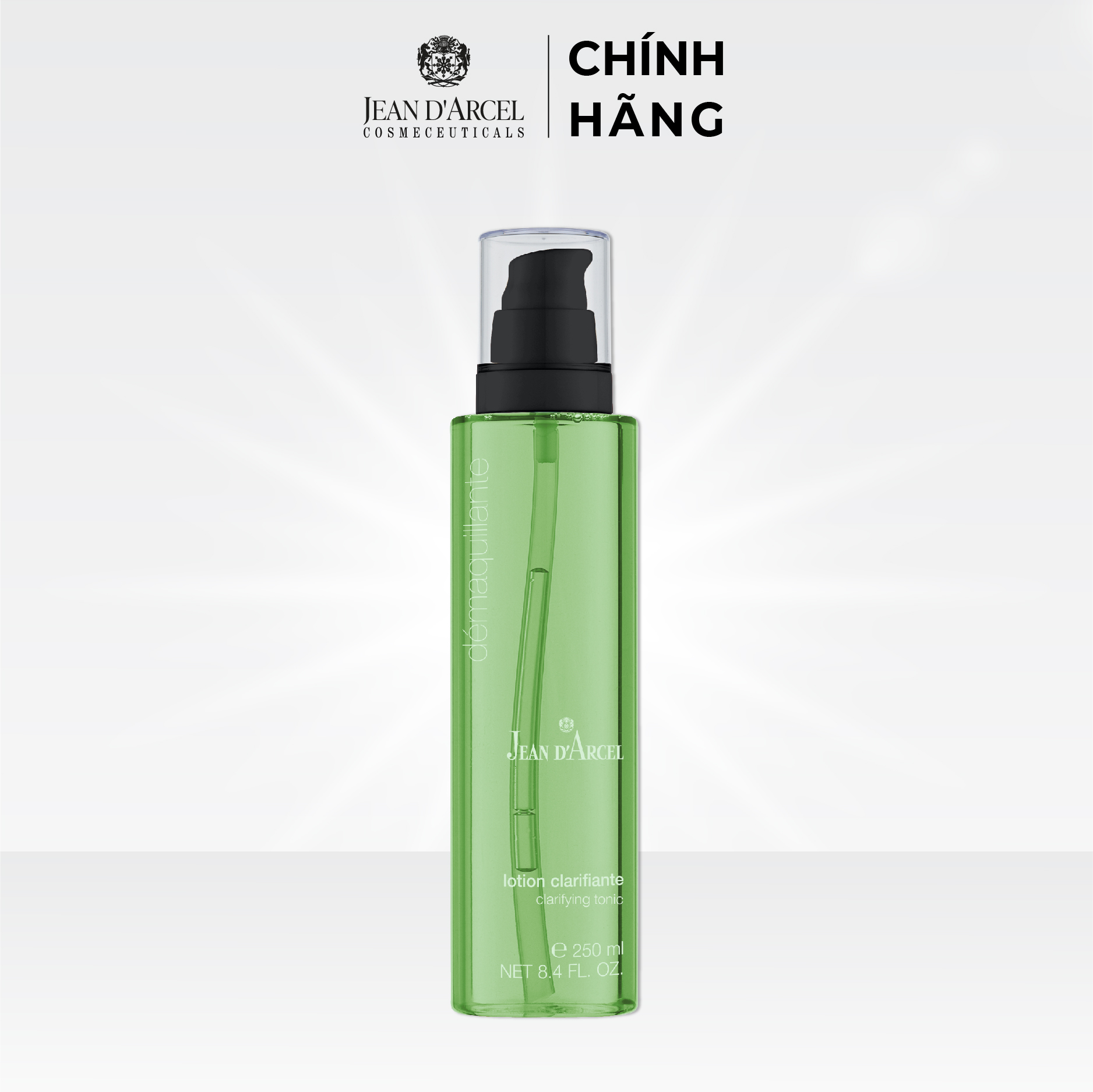 J02 Nước cân bằng cho da dầu và da mụn Demarquillante - Clarifying Tonic 250ml - Jean d'Arcel