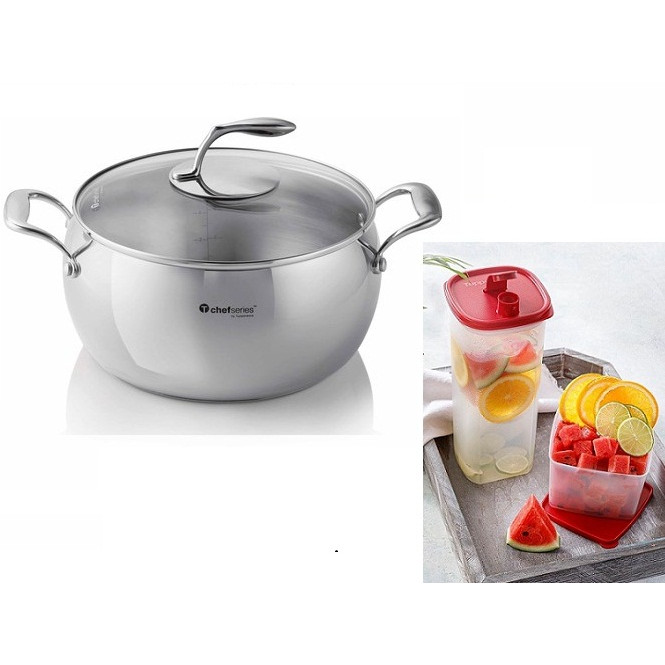 NỒI CASSEROLE 5.7L, BỘ TASTY TUPPERWARE