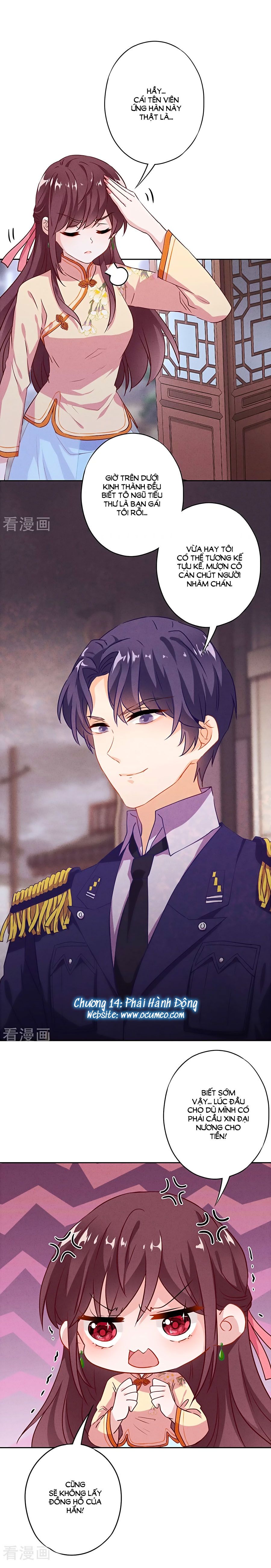 thiếu soái, vợ anh muốn lật trời! chapter 14 1