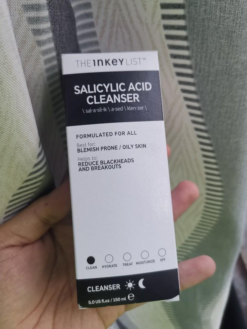 Sữa rửa mặt làm sạch sâu kháng mụn The INKEY List Salicylic Acid Cleanser 150ml