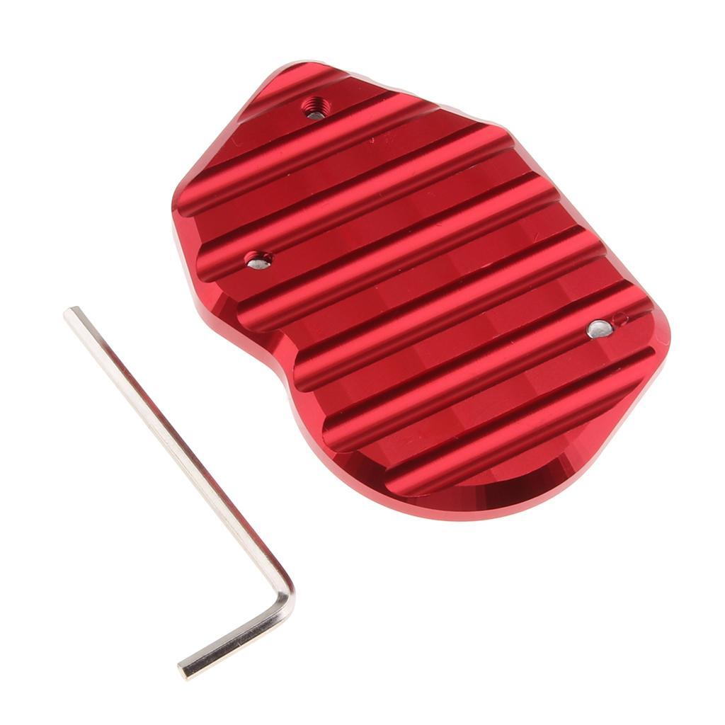 Motorcycle CNC Side Stand Kickstand Enlarge Plate Pad For BMW R nineT 2014-2016