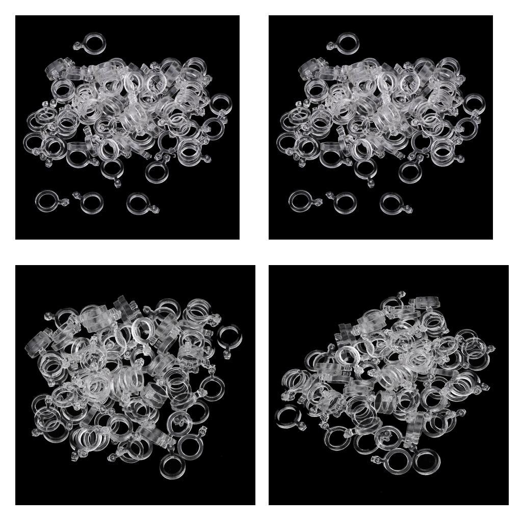 200x S + 200x M Fishing 5mm 3mm Tackle Pellets Bait Bands Bander Coarse