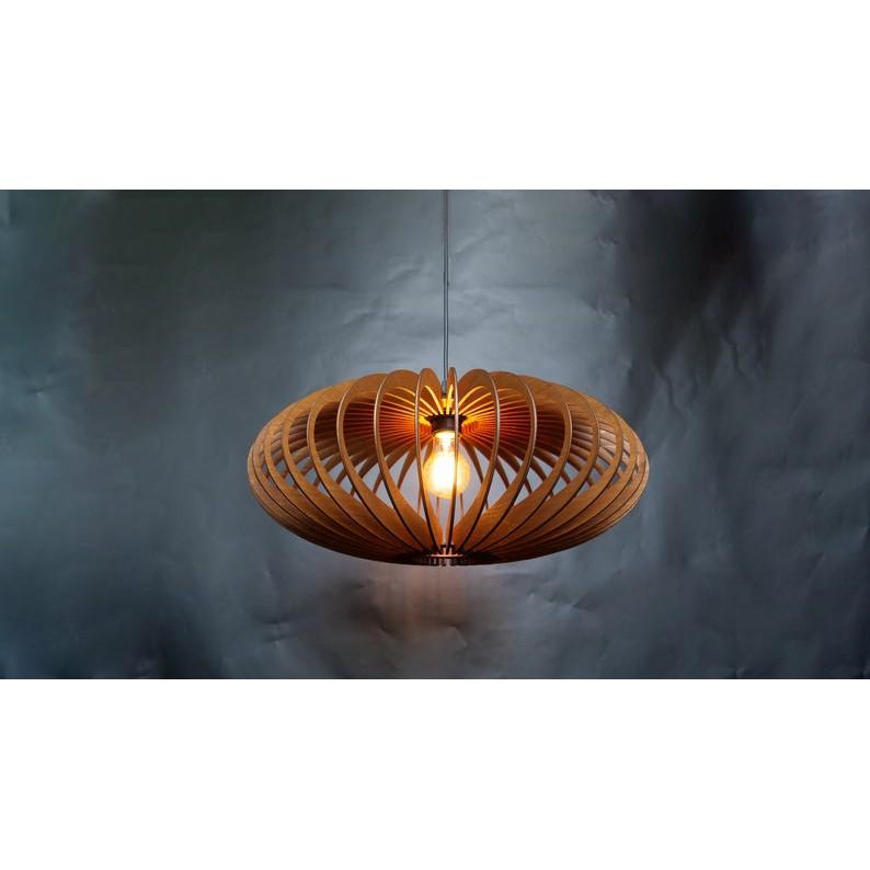 Đèn gỗ trang trí lồng đèn đẹp tinh tế