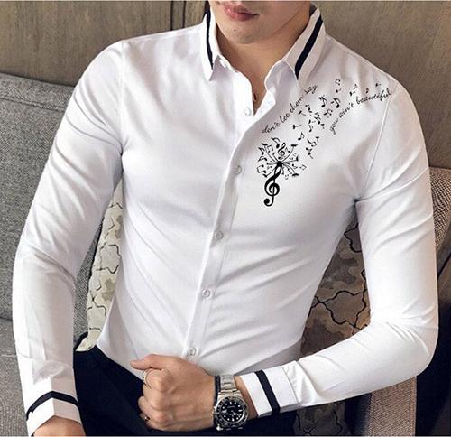 Áo Sơ Mi Nam Trắng 155