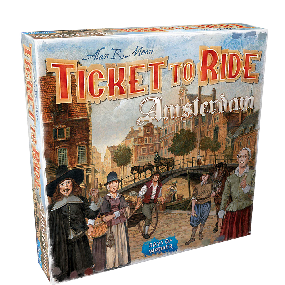 Board Game Ticket to Ride Phiên Bản Amsterdam Family Edition