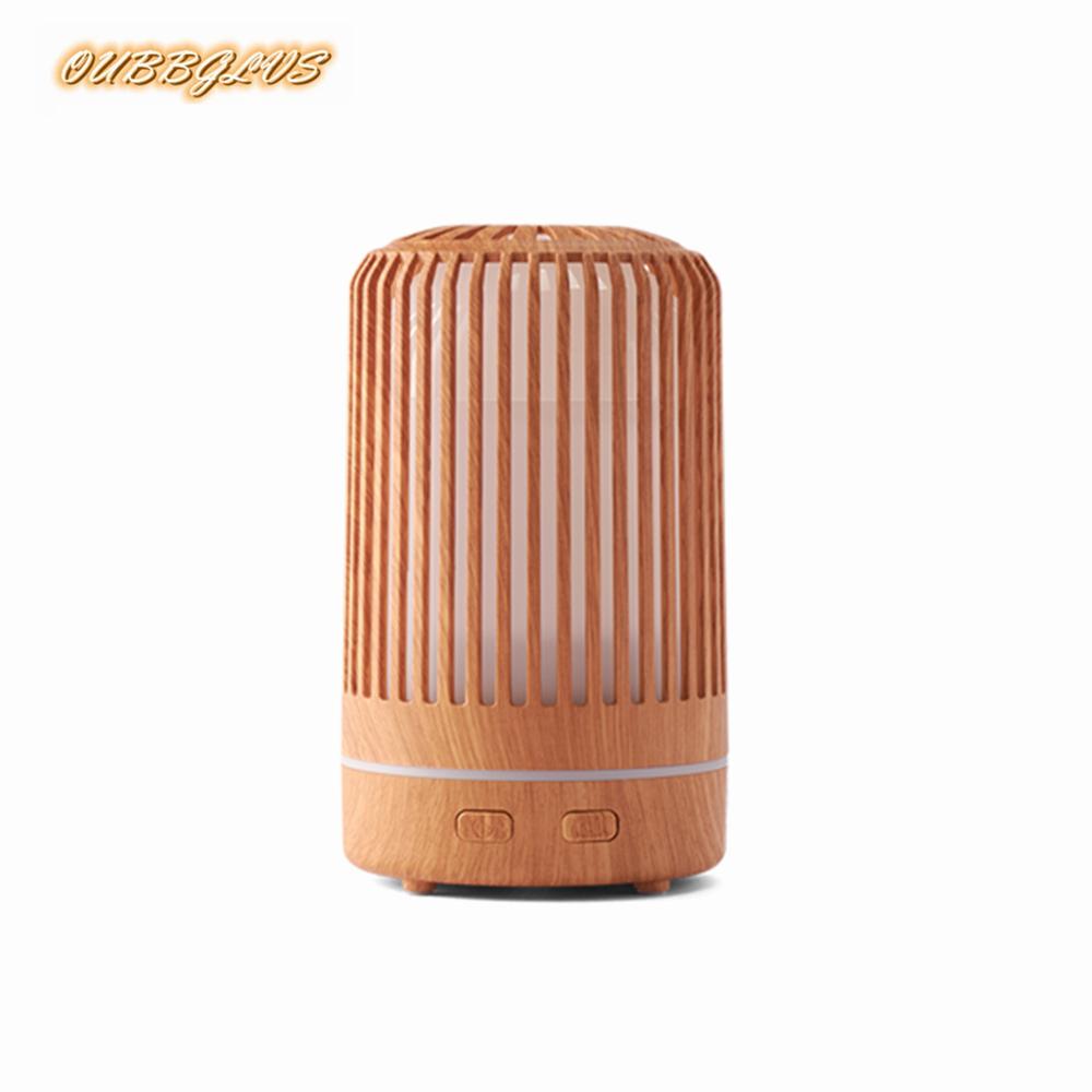 Máy Khuếch Tán Cho Tinh Dầu 200Ml Vân Gỗ Khuếch Tán Tinh Dầu Siêu Âm Xông Tinh Dầu Khuếch Tán Hương Thơm Mát Sương Máy Phun Sương Tạo Độ Ẩm