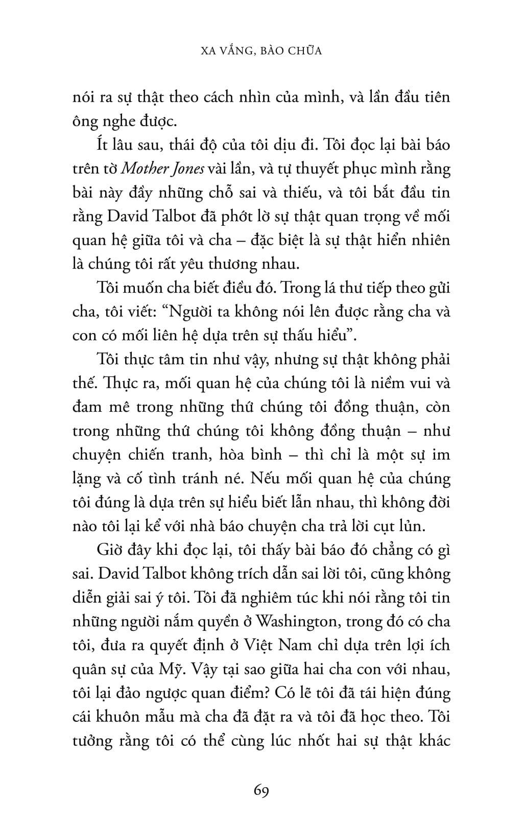 Sách - Vì Cha Chúng Tôi Nói Dối - Because Our Fathers Lied - Hồi Ức Về Sự Thật Và Gia Đình, Từ Cuộc Chiến Việt Nam Đến Tận Hôm Nay
