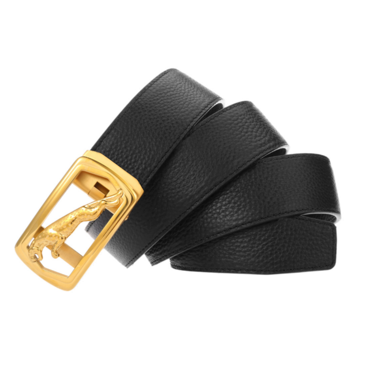 Dây Nịt Nam SAM Leather SFDN124 - Thắt Lưng Nam Da Bò Cao Cấp/ Mặt Khoá Thắt Lưng Inox Không Gỉ, Men's belts
