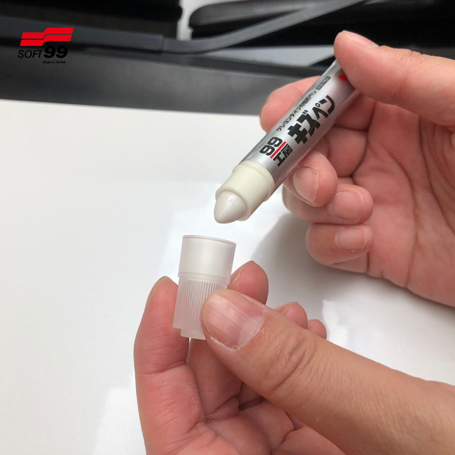 Bút Lấp Vết Xước Sơn Ô Tô Kizu Pen Silver BP-59 Soft99 - Màu Bạc