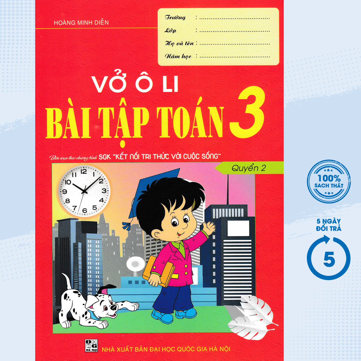 Vở Ô Li Bài Tập Toán 3 - Quyển 2