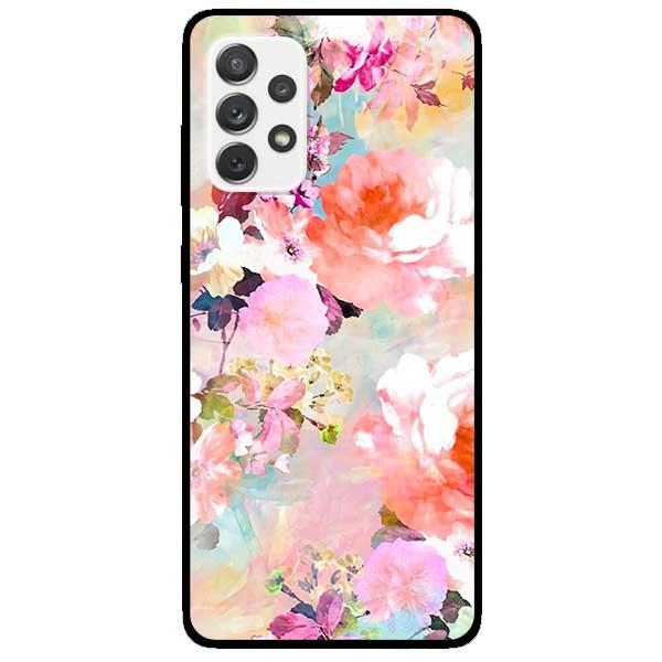 Ốp lưng dành cho Samsung Galaxy A32 - A52 - A52s - A72 - Hoa Hồng Sơn Nước