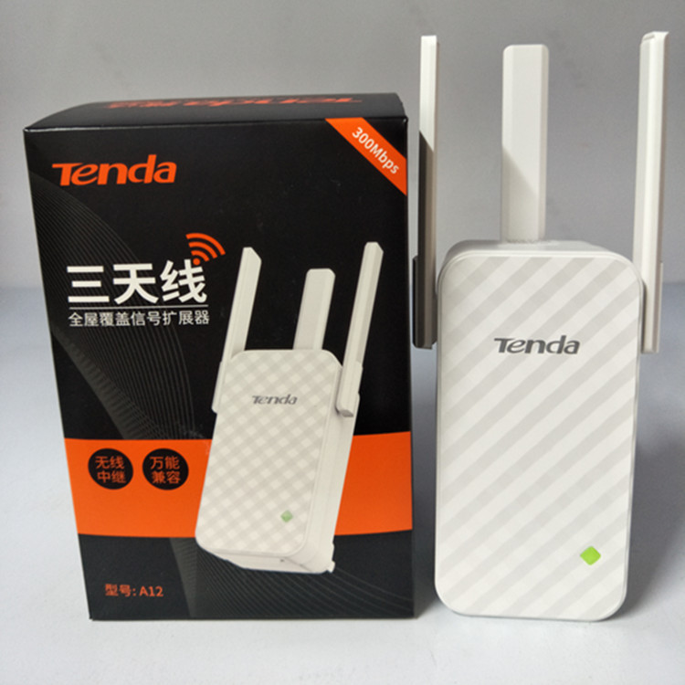 Hình ảnh Bộ siêu kích sóng,khuếch đại wifi Tenda 3 ăng ten 300Mbps 