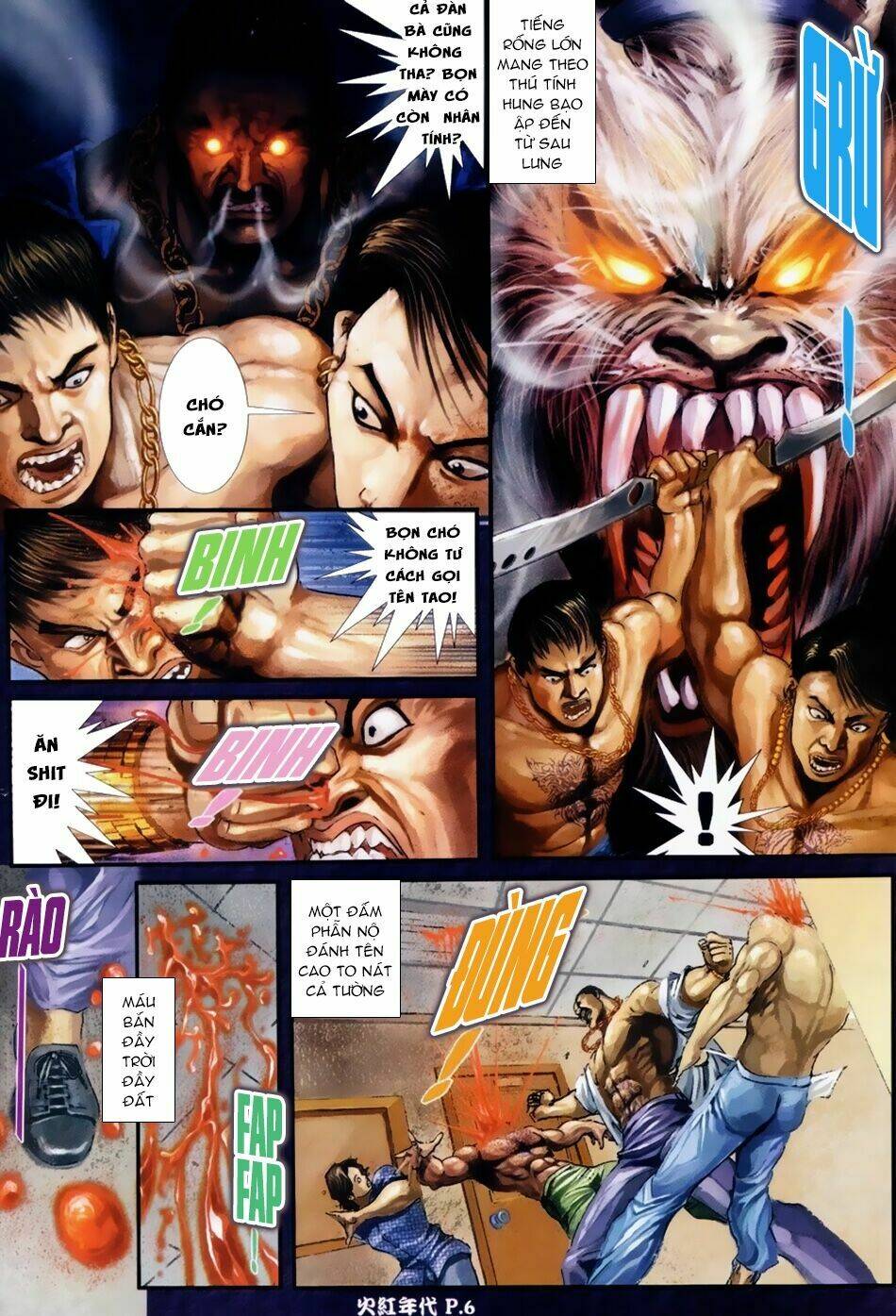 hỏa hồng niên đại hắc cốt đường chapter 36 5