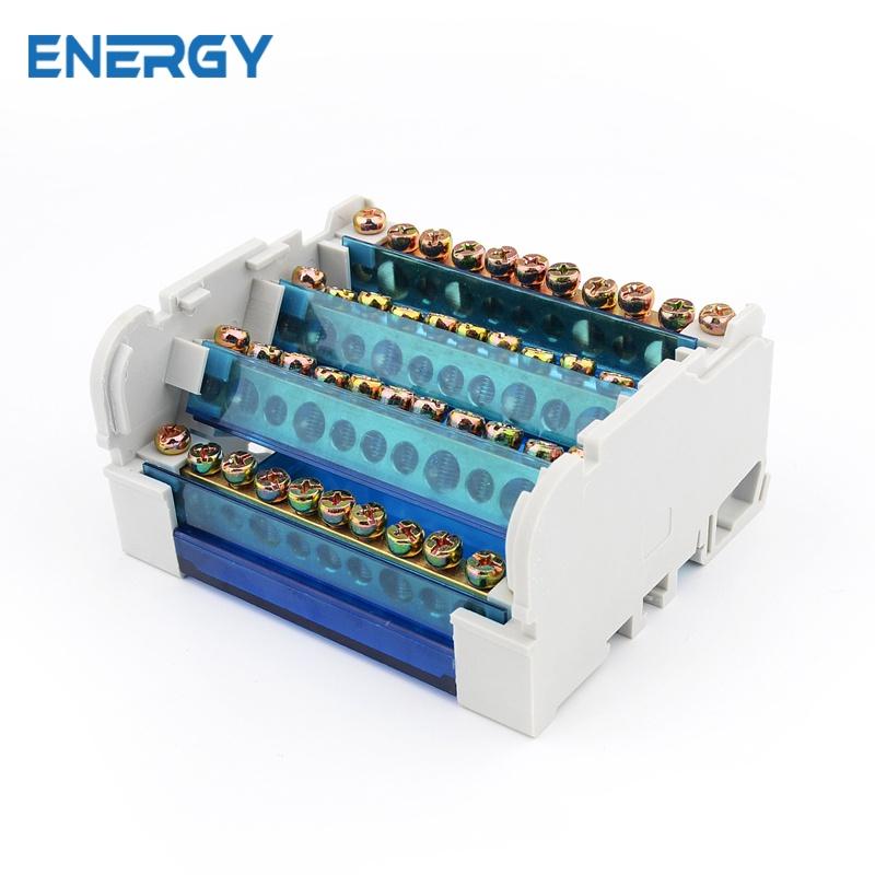 THIẾT BỊ ĐIỆN ENERGY – HỘP NỐI CÁP KHỐI CÀI RAIL 2P, 4P 125A