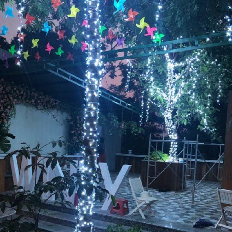 Combo 10 dây led đúc 12V trang trí ngoài trời, quấn cây xanh cực nổi bật