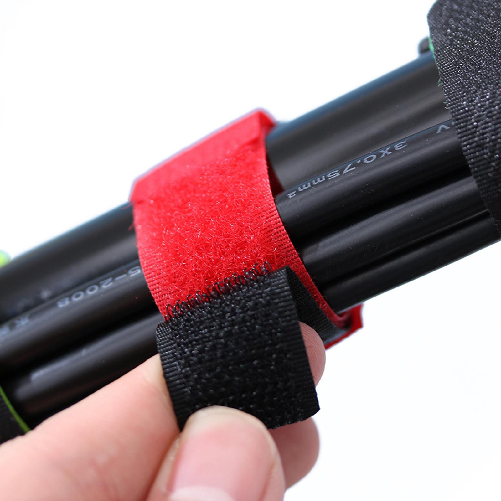 10Pcs Durable Fishing Rod Belts Ties Casting Spinning Rod Straps Holders Fishing Tackle Tie Bag Accessories