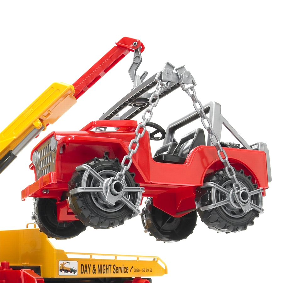 Đồ Chơi BRUDER Dạng Mô Hình Theo Tỷ Lệ Thu Nhỏ 1:16 Xe Cứu Hộ Man T BRU02750