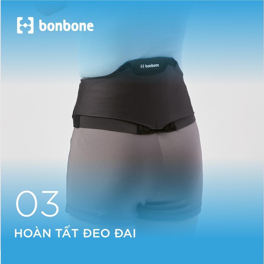 Đai hỗ trợ vùng thắt lưng Pita Coru Bonbone hỗ trợ giảm đau, bảo vệ cột sống - Nhật Bản