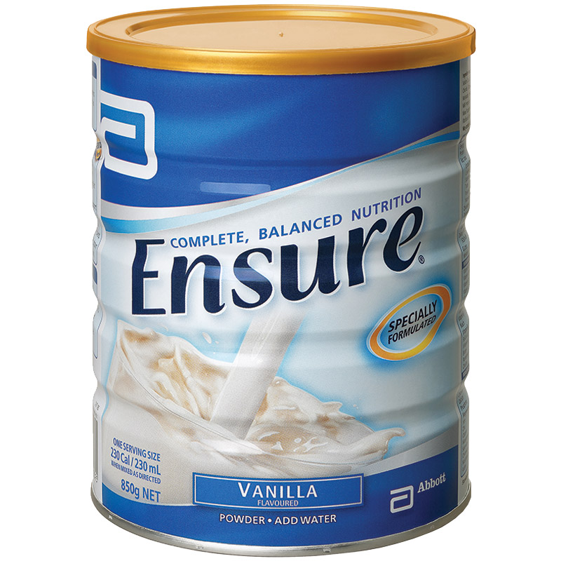 Sữa Ensure Vanilla 850g - Nhập khẩu Úc