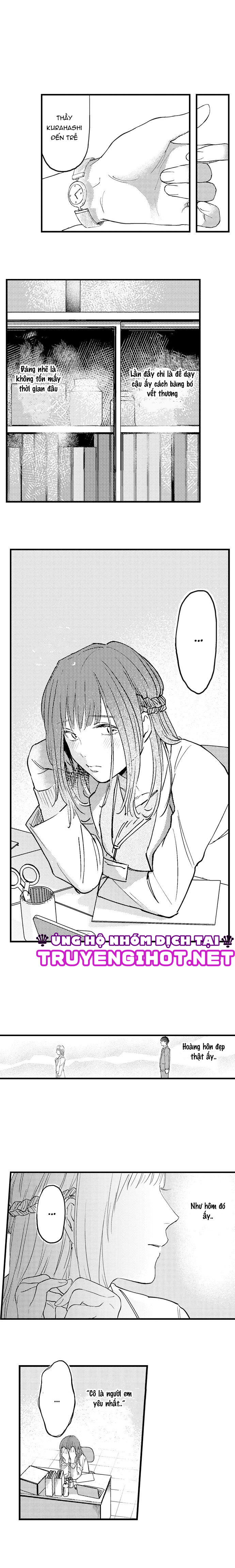 tháng 4, ngăn cách được xóa bỏ, em đã trở thành người lớn để có thể ôm cô (full) chapter 1.3 1