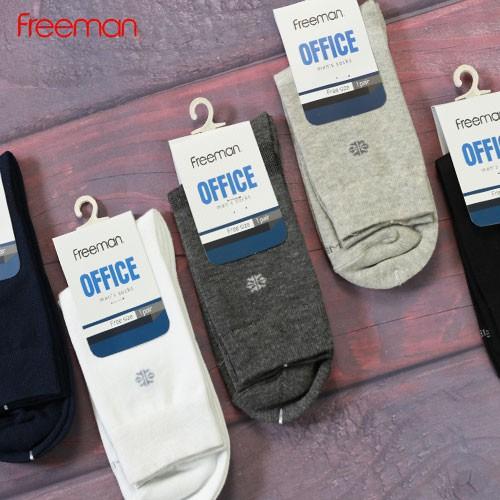 Combo 5 đôi Tất vớ dài, chất liệu cotton FREEMAN