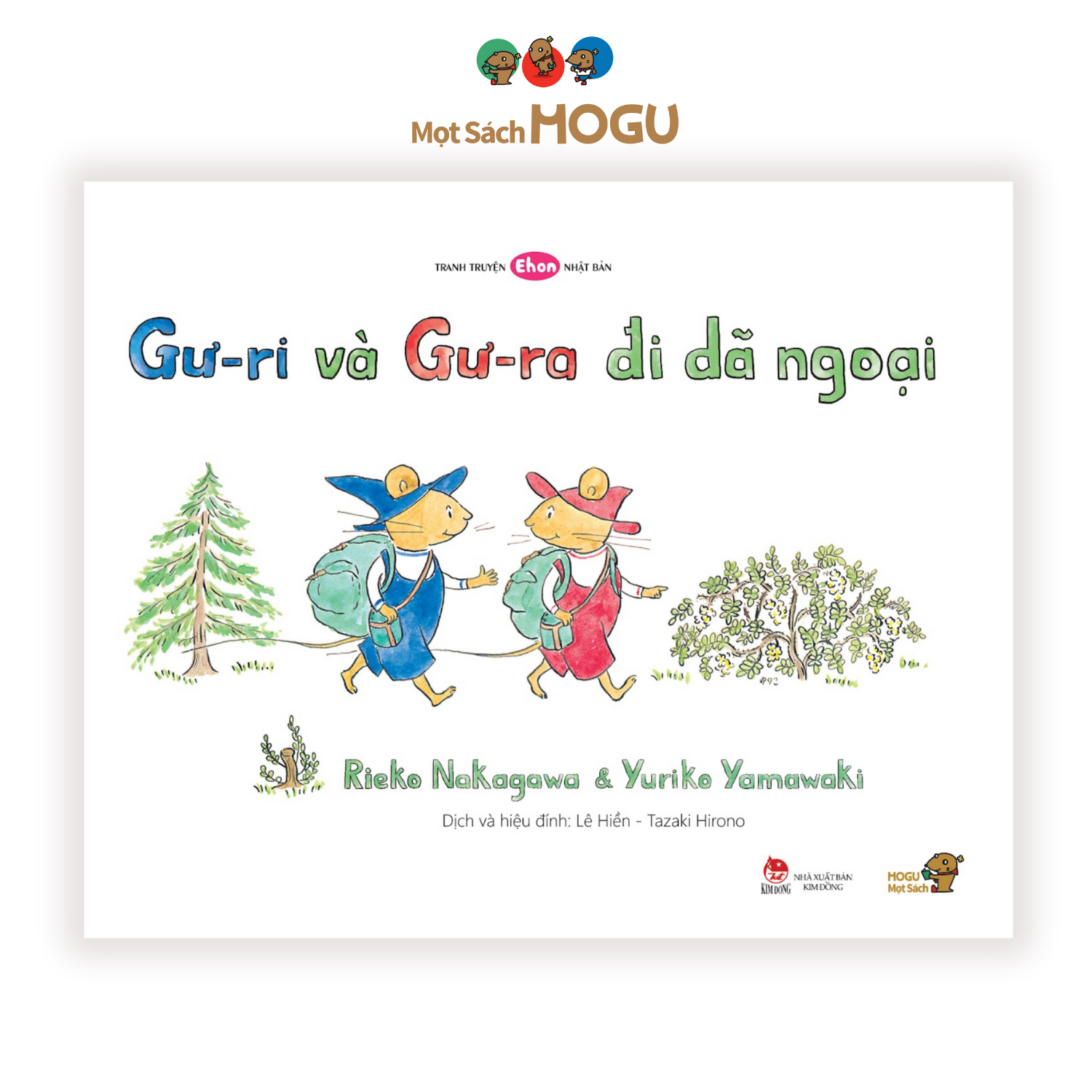 Sách cho bé từ 3 tuổi - Phát triển quan sát Gư-ri và Gư-ra đi dã ngoại