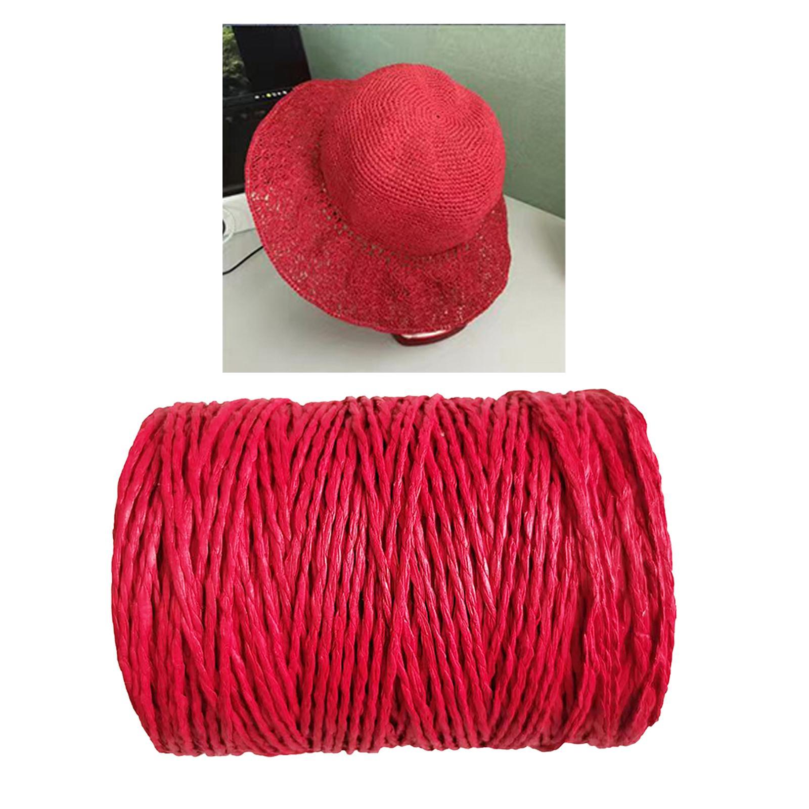 Raffia Paper Craft Ribbon Raffia yarns 820 Feet Macrame Projects Packing Paper Twine Weaving Raffia Ribbon for Bags Festival Gifts Crafting