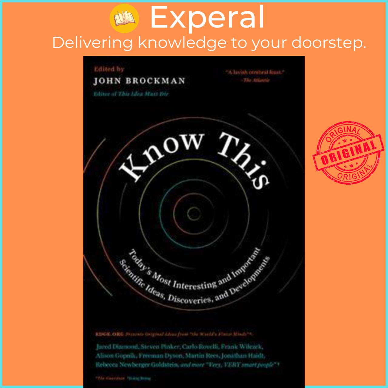 Sách - Know This: Today's Most Interesting and Important Scientific Ideas, Disc by John Brockman
