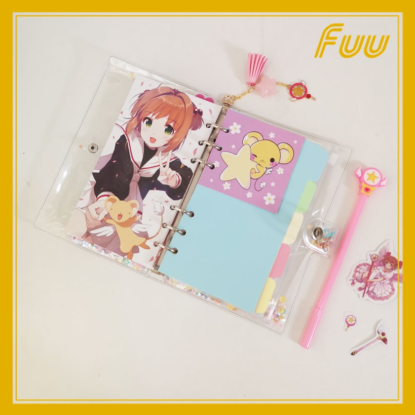 Sổ Sakura Thủ Lĩnh Thẻ Bài mẫu 3