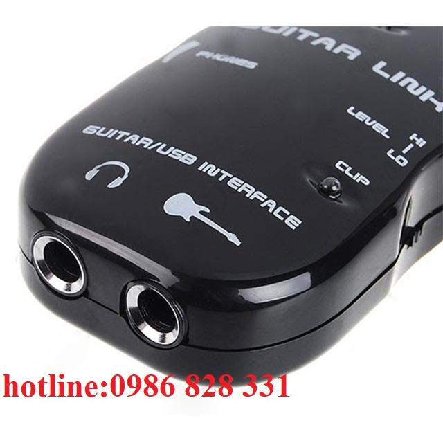 Cable USB Guitar Link kết nối đàn guitar với máy tính