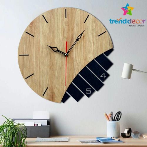 Đồng Hồ Treo Tường Trang Trí Đồng Hồ Gỗ Decor Phong cách Hiện Đại Trang Trí Nhà Cửa